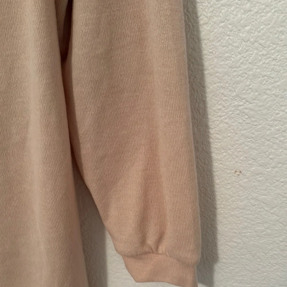 COPY - Cream Long Cardigan Sweater with V-neck and Relaxed Fit - Picture 4 of 5